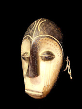 African mask A very Collectibles Ibo Mwo Mask Nigeria Unique Face Mask-5555 picture