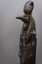 Rare Ancient Egyptian statue Thoth god of knowledge Black Antique Art Sculpture picture