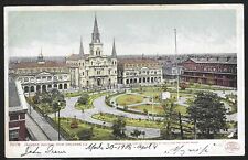 Jackson Square, New Orleans, LA, 1903 Postcard, Unused, Detroit Photographic Co. picture