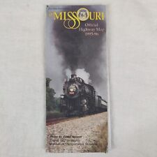 RARE VINTAGE 1995 MISSOURI OFFICIAL HIGHWAY ROAD MAP 24x30