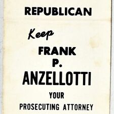 1960s Frank P Anzellotti Mahoning County Prosecuting Attorney Youngstown Ohio picture