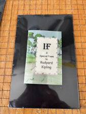 Rudyard Kipling IF a Special Poem  * Ideal gift for a Send Off * MINIATURE BOOK picture