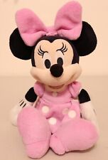 DISNEY MINNIE MOUSE PLUSH Pink Dress with White Polka Dots Stuffed Animal Toy picture