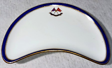 JP Morgan Minton China Crescent Plate from his Yacht Corsair New York Yacht Club picture