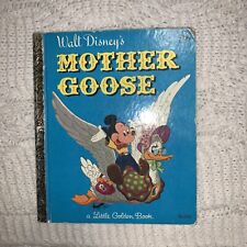 A Little Golden Book Walt Disney Mother Goose Vintage Childrens Nursery Rhymes picture