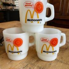VTG McDonalds Good Morning Sunshine Coffee Cup Mug Anchor Hocking FireKing picture