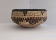 Antique Native American Woven  Coil Basket 1928 Approx picture