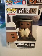 Funko Pop Rocks The Notorious B.I.G. Notorious BIG 18 Vinyl Rare Authentic  picture