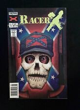 Racer X #1  NOW Comics 1989 VF NEWSSTAND picture