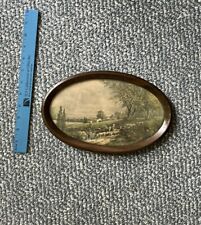 Vintage Oval Frame And Nature Image Cottagecore picture