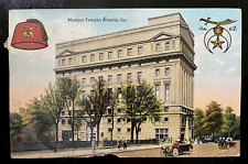 Vintage Postcard 1914 Masonic Temple, Atlanta, Georgia (GA) picture