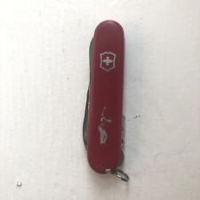 Victorinox Golfer Swiss Army Pocket Knife Red 91MM - Rare Retired picture
