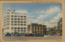 1946 Panama City Hotel International I.L. Maduro Jr. Linen Postcard Free stamp picture