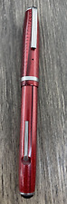 Nice Vintage Esterbrook Fountain Pen Marbled Red 1551 Nib picture