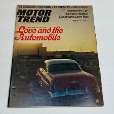 Motor Trend Magazine February 1973 1974 Camaro Firebird Love Bug Healey Big Cars picture