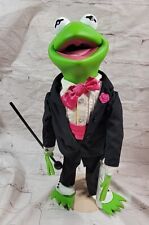Jim Henson Presents 16in Kermit the Frog Plush Doll P2504 1990 Hamilton picture