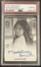 RARE PSA 10 2015 James Bond Archives Madeline Smith Miss Caruso Autograph Graded picture