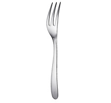 NEW CHRISTOFLE L'AME STAINLESS STEEL SERVING FORK #2427007 BRAND NIB SAVE$ F/SH picture