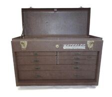 VINTAGE Waterloo Machinist's Tool Chest Tool Box picture