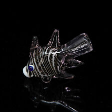 3 inch Handmade Thick Spike Swirl Blow Fish Small Glass Smoking Bowl Glass Pipes picture