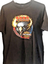HARLEY DAVIDSON Vintage Holoubek 2000 Blaine, NM NEW MILLENIUM T-Shirt picture