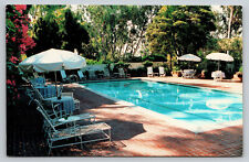 Rancho Santa Fe California The Inn at Rancho Santa Fe Poolside CA Postcard picture