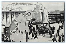 c1910s Enchanted Island Scene Chicago 1933 World Fair Chicago Illinois Postcard picture