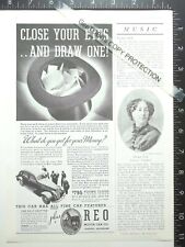 1935 ADVERTISING for REO Flying Cloud Royale Motor Car with self-shifter picture