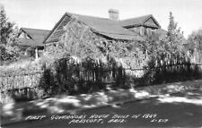 1st Governor's Home Built 1864 1954 RPPC Cook Postcard Prescott Arizona 4157 picture