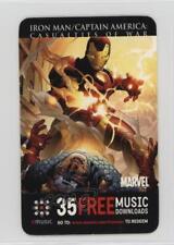2006 Marvel eMusic Promo Iron Man Captain America 16k7 picture