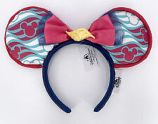 Disney Parks 2022 Headband DCL Cruise Line Ears Pink Navy Teal Logo Exclusive picture