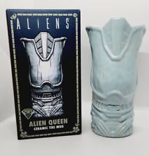 Mondo Tee-Kis Aliens Alien Queen Ceramic Tiki Mug Mother's Day Variant Blue HTF picture
