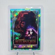 2023 Topps Chrome Star Wars Return of The Jedi Sapphire /75 Movie Poster Card #1 picture