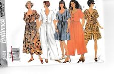 Vintage Butterick Pattern Classics 3501 Dress Jumpsuit Size 18-20-22 Uncut 1994 picture