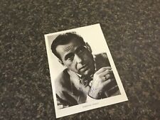 Humphrey Bogart hand signed black and white photograph print 5 x 7 picture