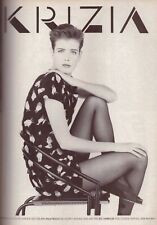 1988 Krizia Giovanni Gastel Photo Black and White Vintage Fashion Print Ad 1980s picture
