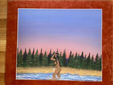 TIMOTHY TATE NEVAQUAYA COMANCHE  (DOC'S SON)  PAINTING MATTED 20