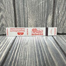 Vintage Red Coach Grill Howard Johnson’s Matchbook Cover Advertisement   picture