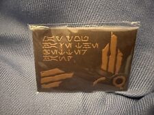 2024 Disney Park Star Wars Galaxy Edge Batuuan Spira Copper Metal Coin Gift Card picture