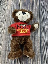 Holiday Duffy The Disney Bear 2008 NYC Christmas Plush picture