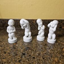 Set of 4 B & G Copenhagen Porcelain Baby Boy Ache Figurines picture