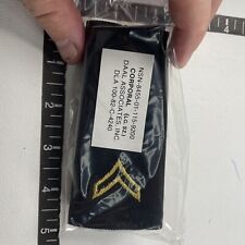 c 1990s BAGGED PAIR CORPORAL SHOULDER MARKS US ARMY Patch-Ish, Epaulette 00A8 picture