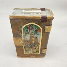 GORGEOUS Vintage Hand Painted Charity Box Kupat Tzekuka from Israel picture