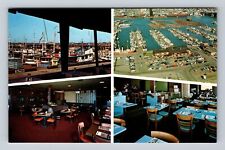 Seattle WA-Washington, Fisherman's Wharf, Phot Vignette Vintage Postcard picture