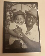 Vintage African American Photo Booth Photo “Papa”  picture
