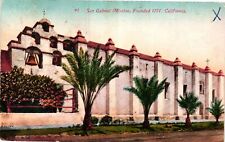 Vintage Postcard- San Gabriel Mission, CA Early 1900s picture