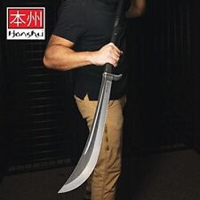 Naginata Japanese Polearm Sword & Sheath Samurai & Foot Soldier Self Defense W picture