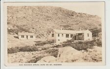 Randolph New Hampshire RPPC Mt Madison Huts Real Photo Postcard 1936 NH POSTED picture