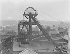 Crane wheel at Birthday shaft, Balmain Colliery, NSW, ca. 1925 Old Photo picture