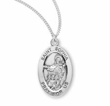 St. Sophia Sterling Silver Necklace picture